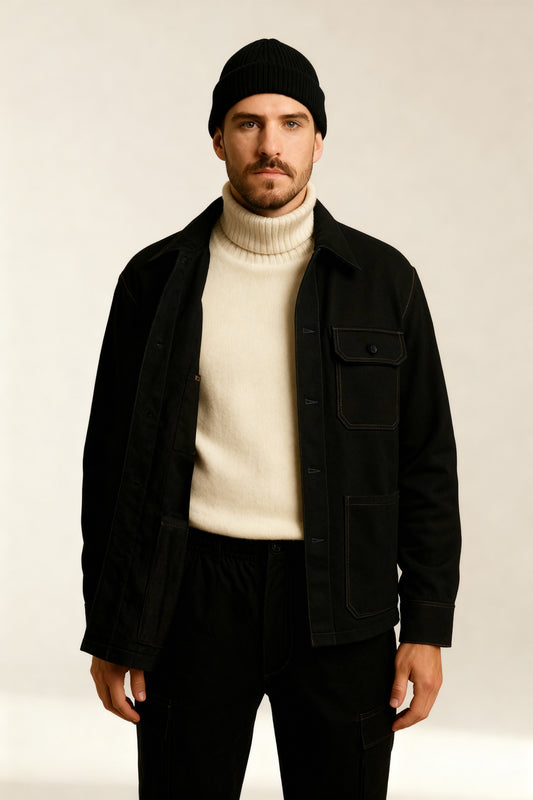  Chore Coat(Velvet Onyx Couture)